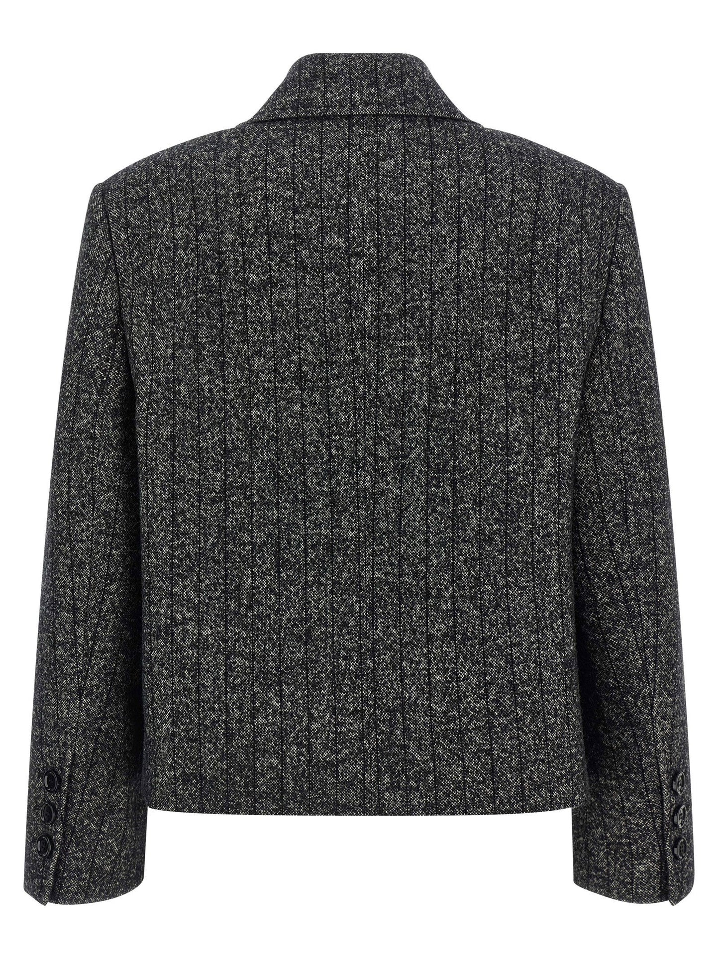 Dolce & Gabbana Striped Wool Blazer