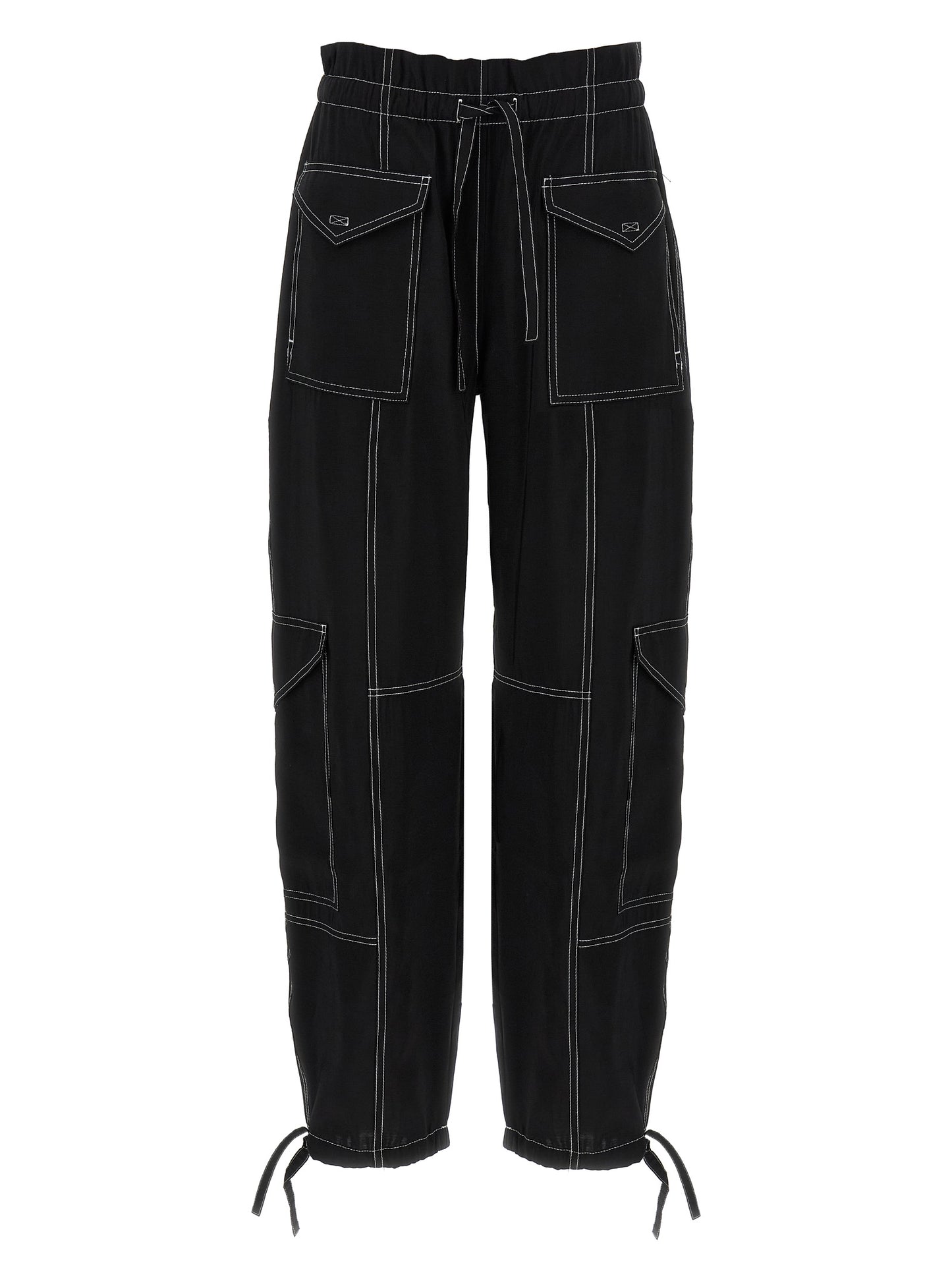 Ganni Ganni Light Slub Pocket Pants