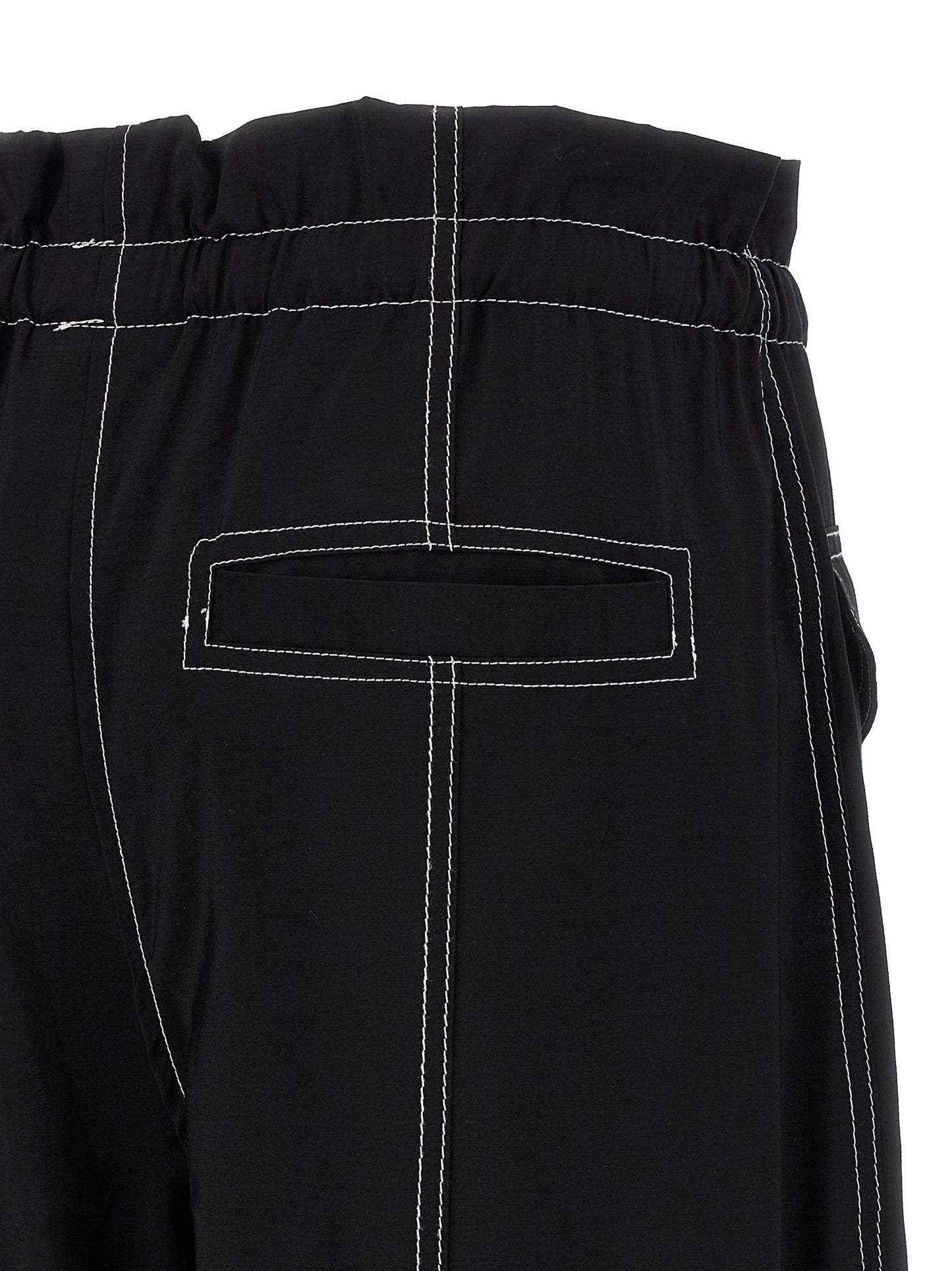 Ganni Ganni Light Slub Pocket Pants