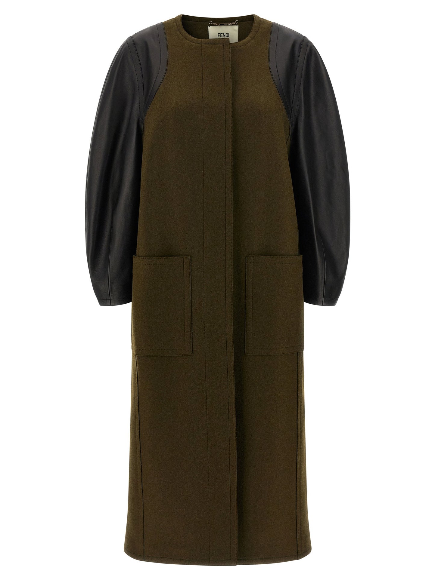 Fendi Wool Felt Coat