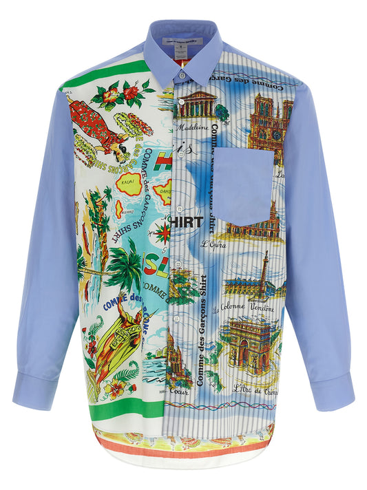 Comme Des Garcons Shirt Comme Des Garcons Shirt Printed Shirt