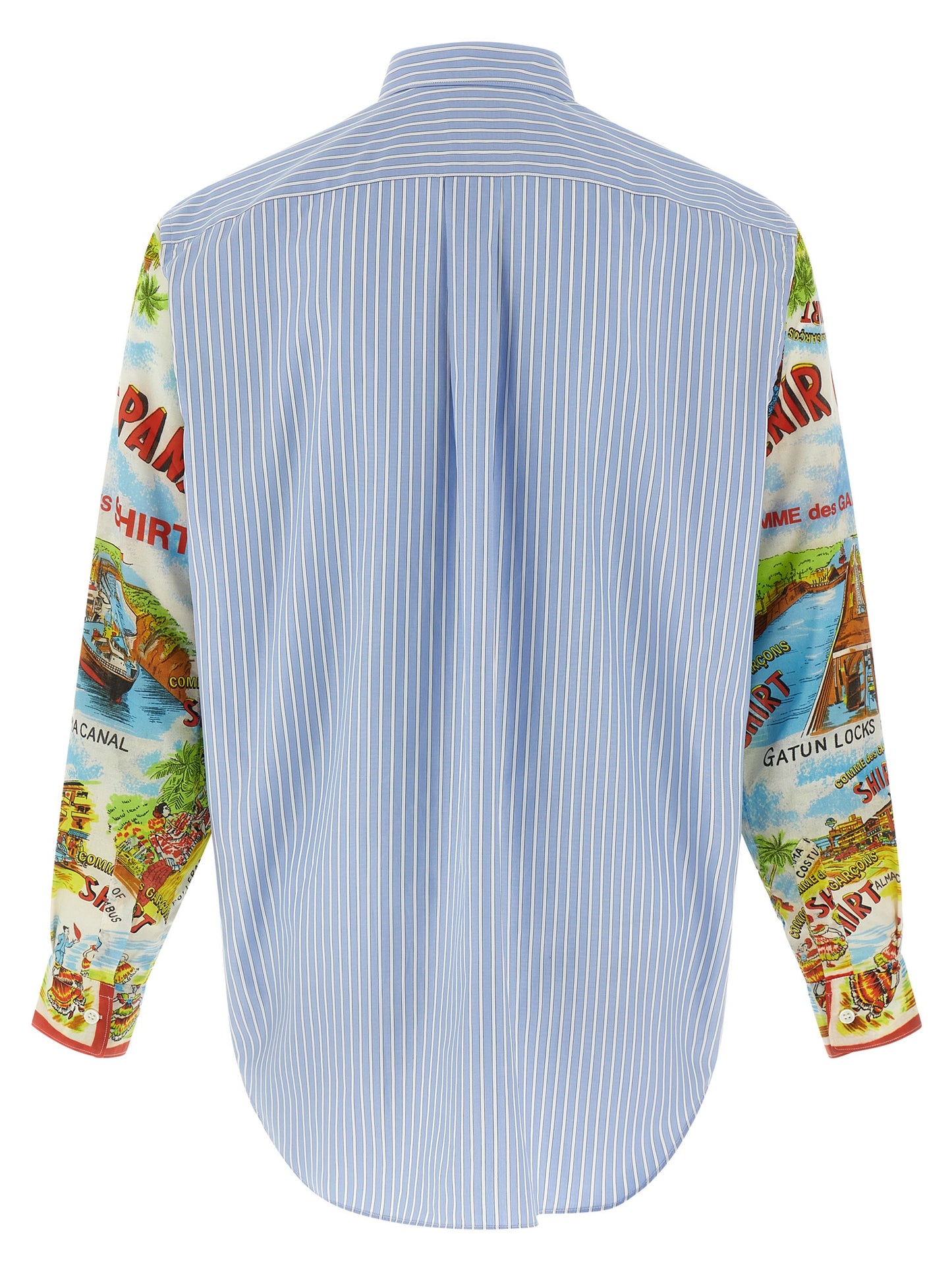 Comme Des Garcons Shirt Comme Des Garcons Shirt Patterned Sleeve Shirt
