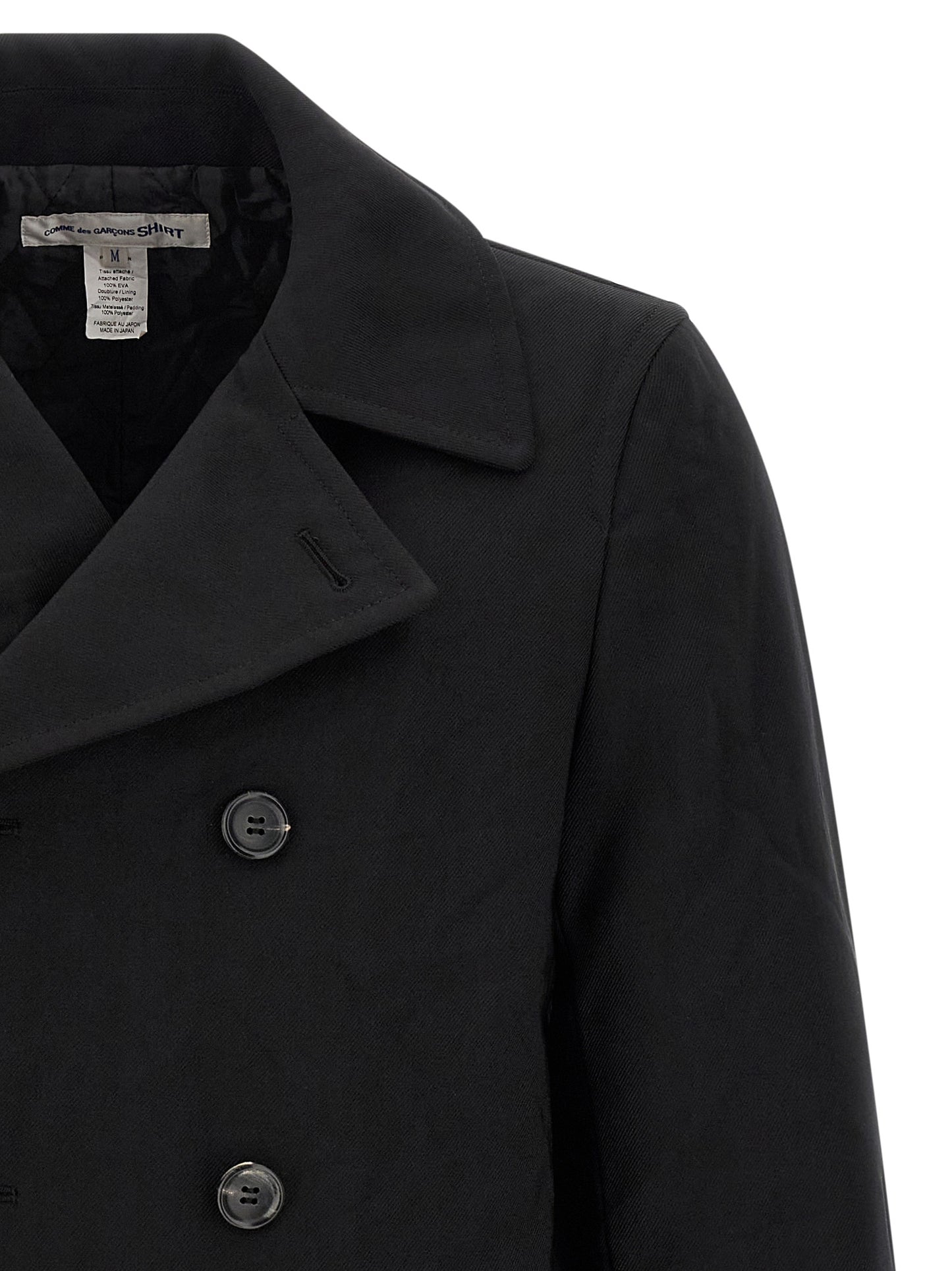 Comme Des Garcons Shirt Comme Des Garcons Shirt Double-breasted Caban