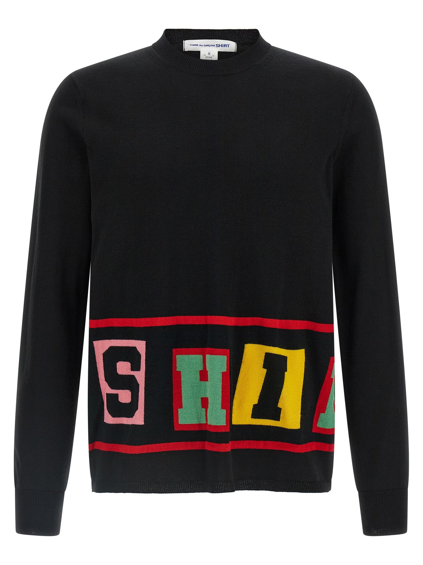 Comme Des Garcons Shirt Comme Des Garcons Shirt Intarsia Sweater