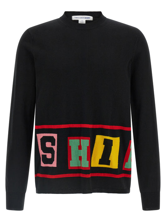 Comme Des Garcons Shirt Comme Des Garcons Shirt Intarsia Sweater