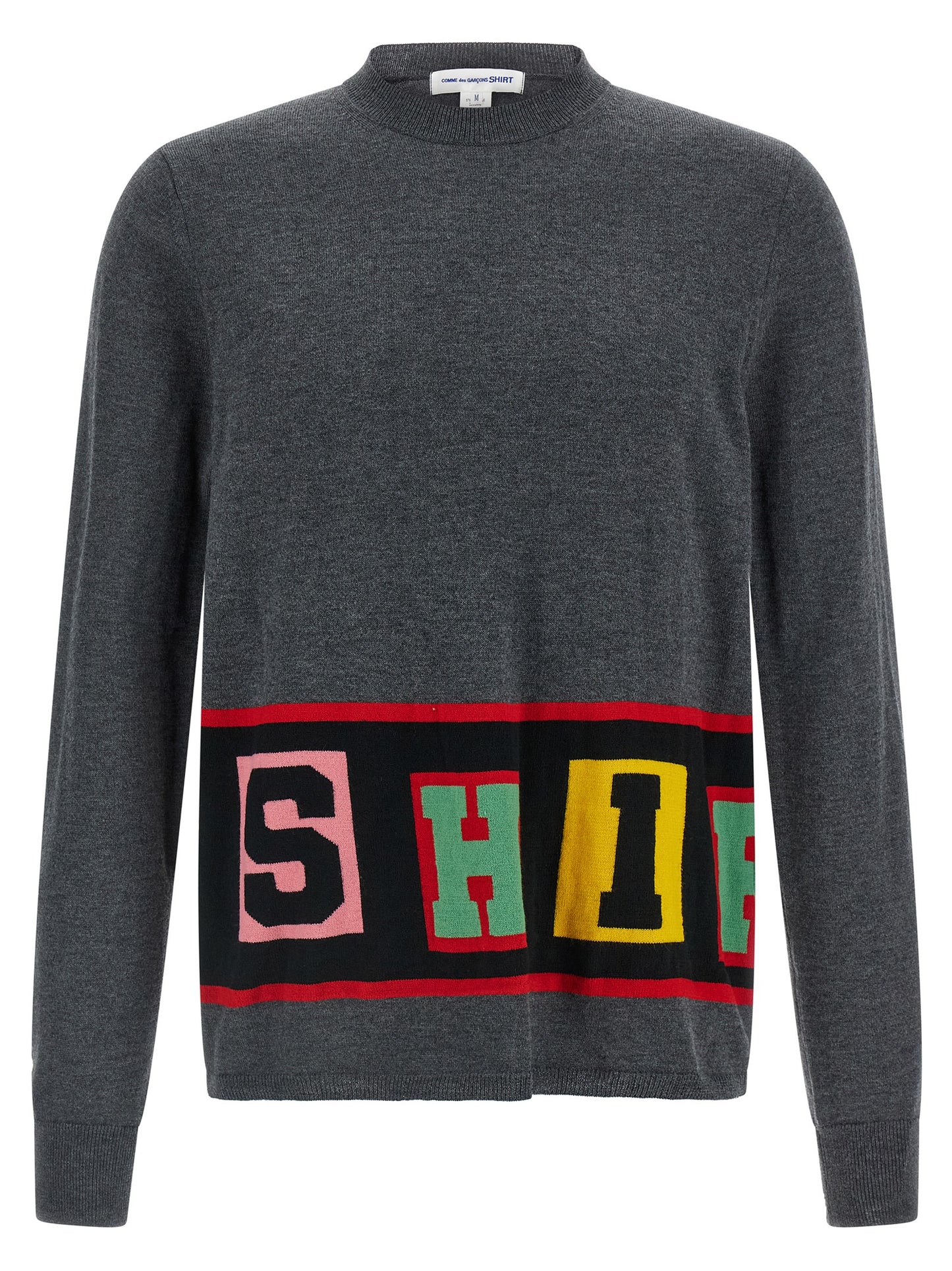 Comme Des Garcons Shirt Comme Des Garcons Shirt Intarsia Sweater