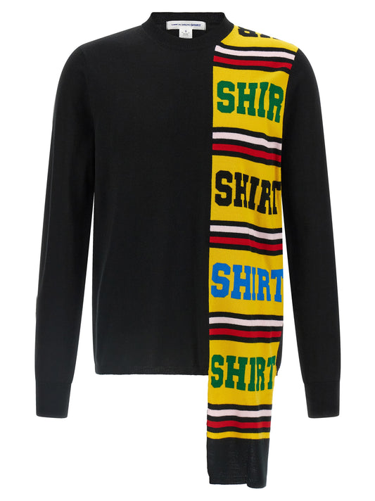 Comme Des Garcons Shirt Comme Des Garcons Shirt Intarsia Sweater