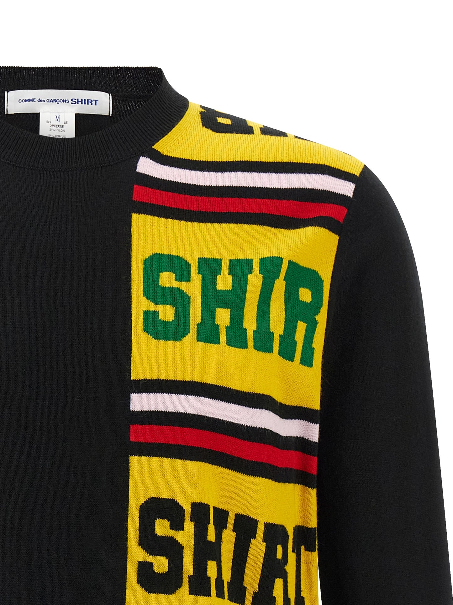 Comme Des Garcons Shirt Comme Des Garcons Shirt Intarsia Sweater