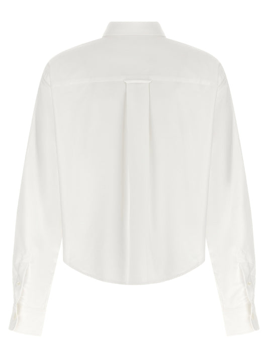 Ami Paris Ami De Coeur Cropped Shirt