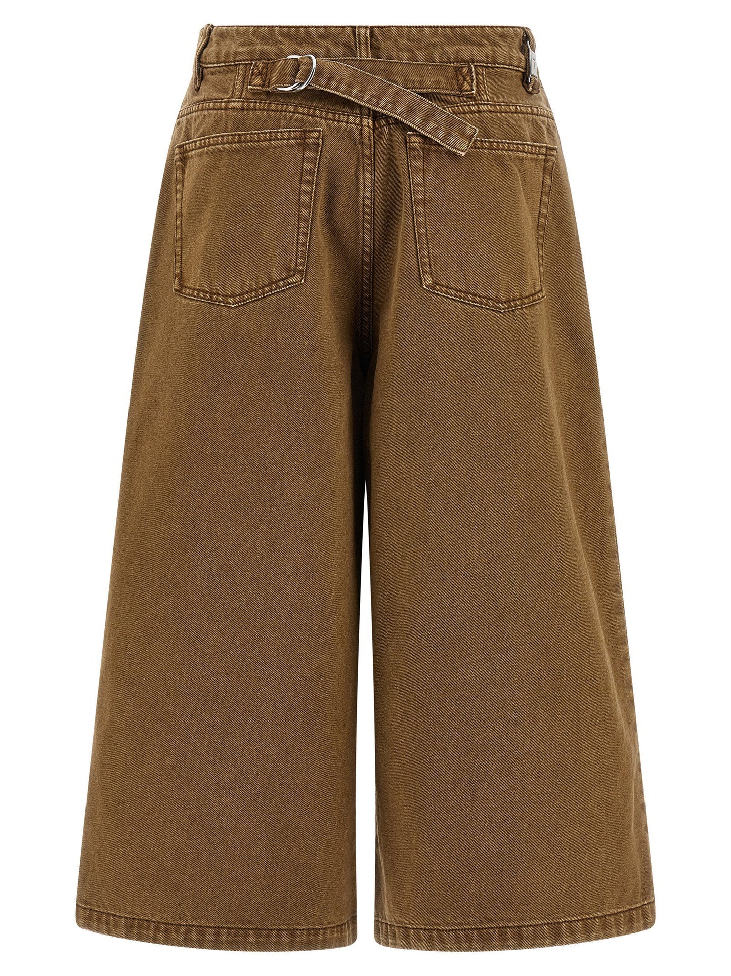 Ami Paris Denim Bermuda Shorts