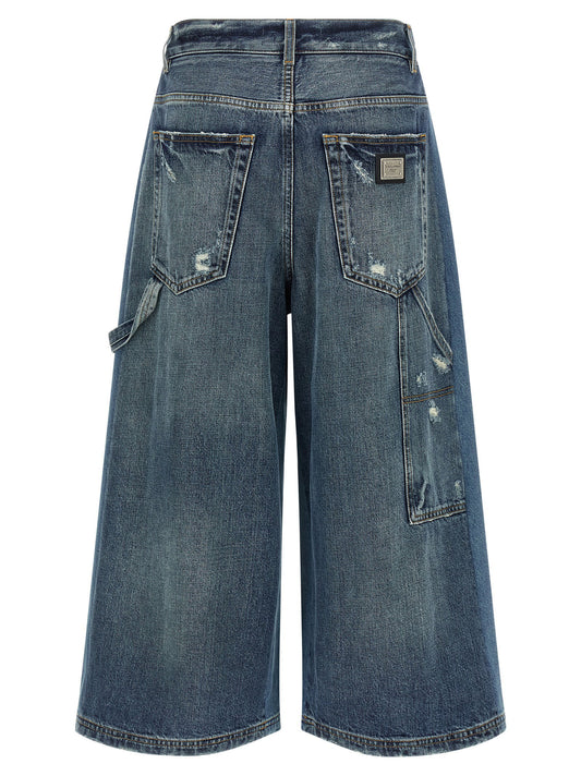 Dolce & Gabbana Denim Bermuda Shorts
