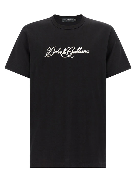 Dolce & Gabbana Logo Embroidery T-shirt