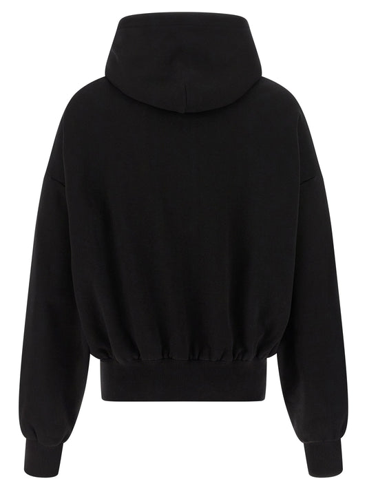 Dolce & Gabbana Flocked Print Hoodie