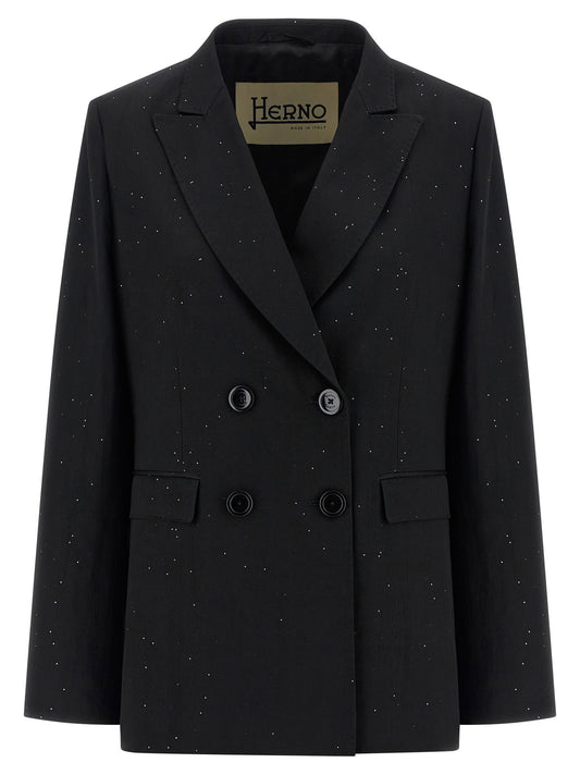Herno Micro Sequin Blazer