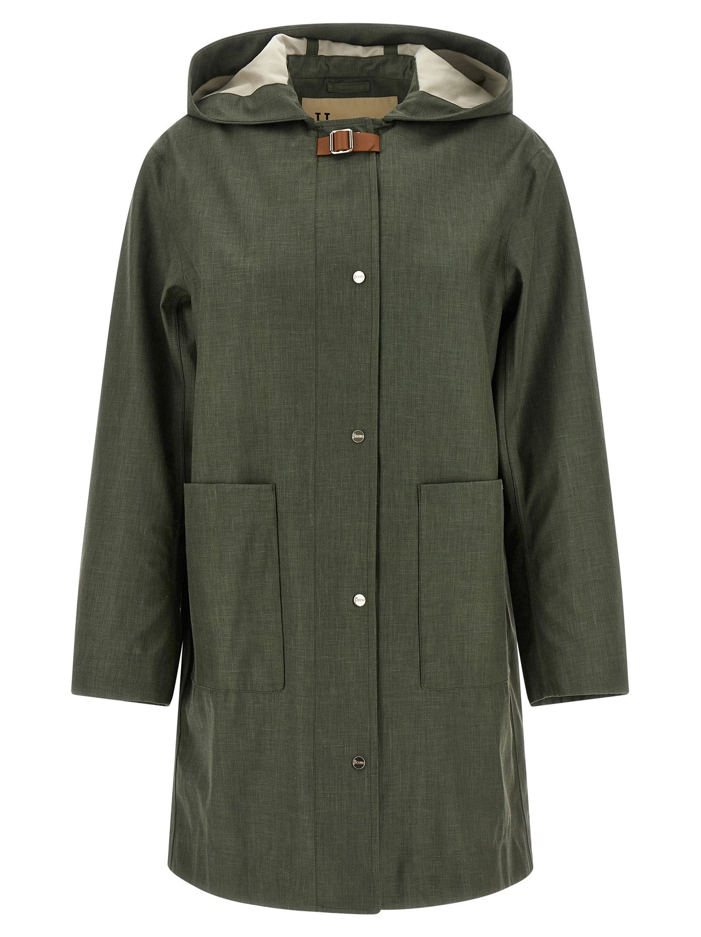 Herno Linen Raincoat