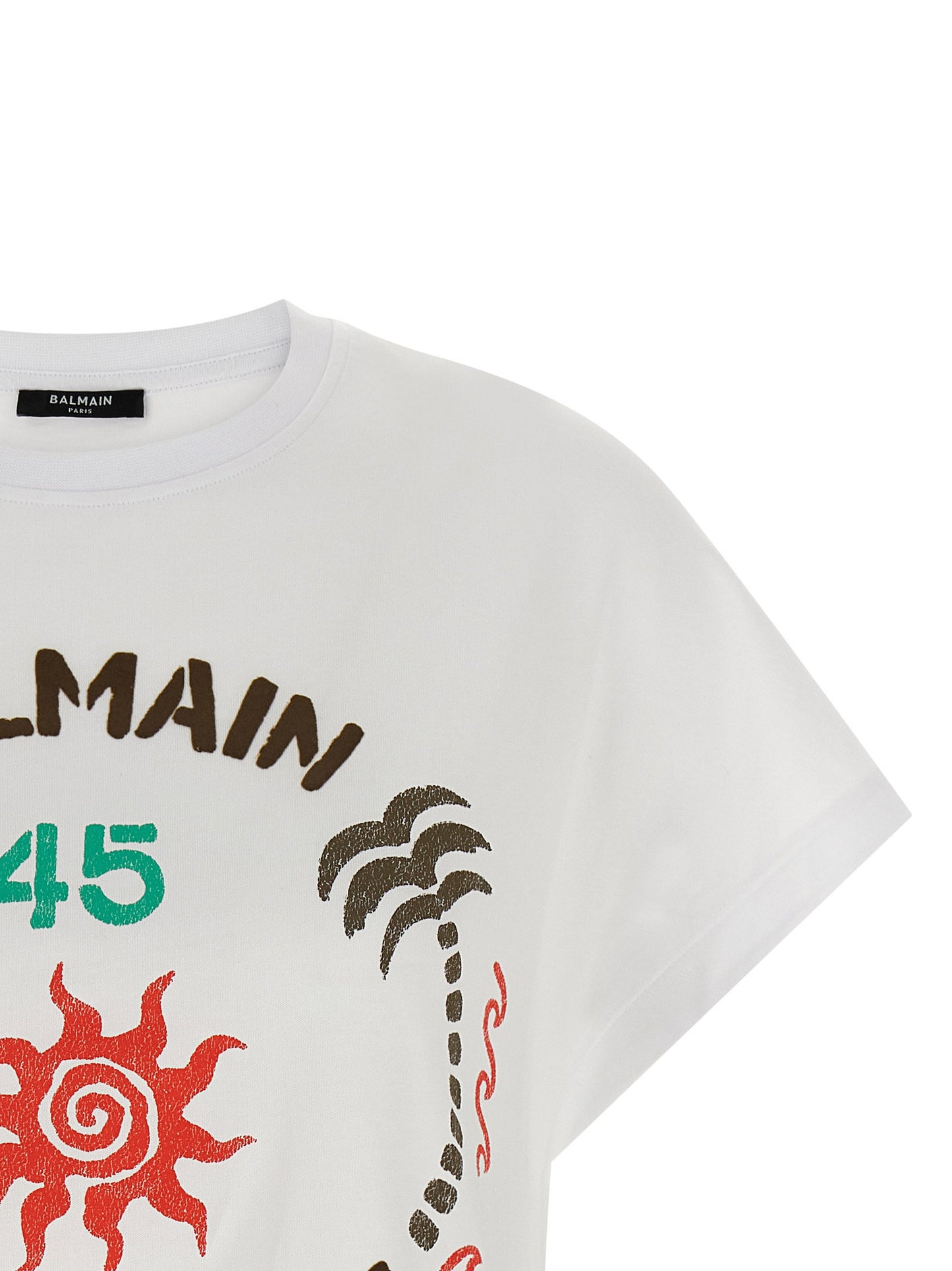 تي شيرت Balmain Club 45 المطبوع