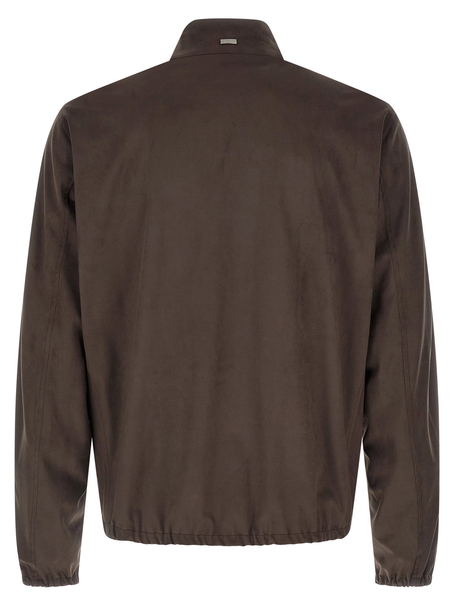Herno Suede Effect Jacket