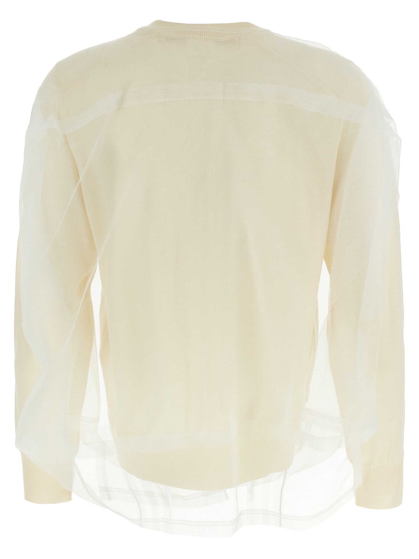 Comme Des Garcons Comme Des Garcons Tulle Cardigan