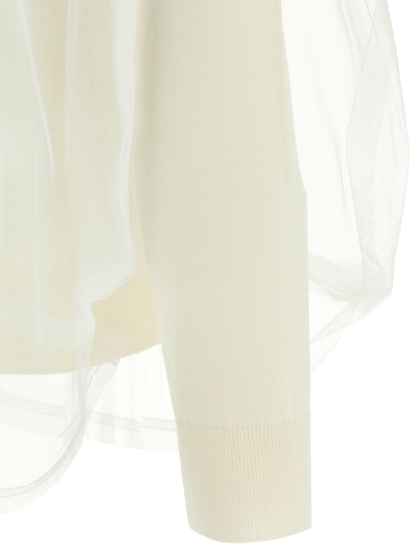 Comme Des Garcons Comme Des Garcons Tulle Sweater