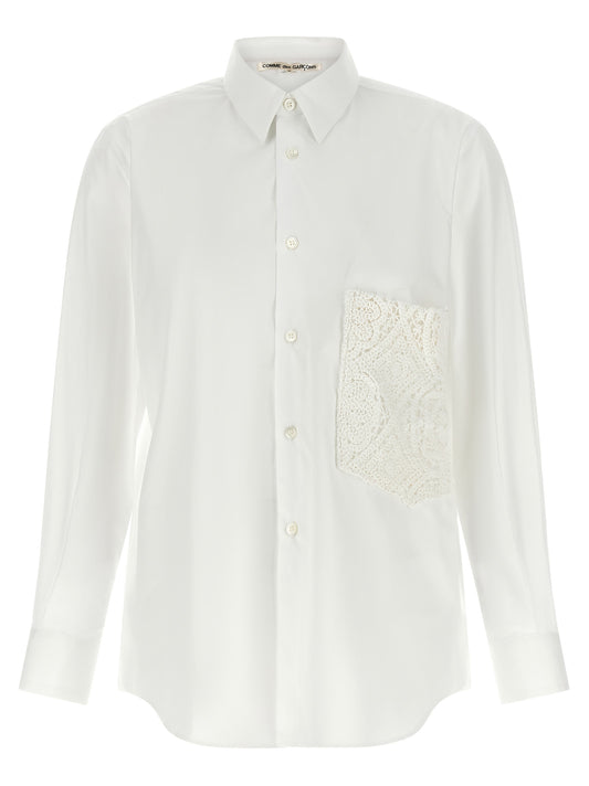 Comme Des Garcons Comme Des Garcons Crochet Pocket Shirt