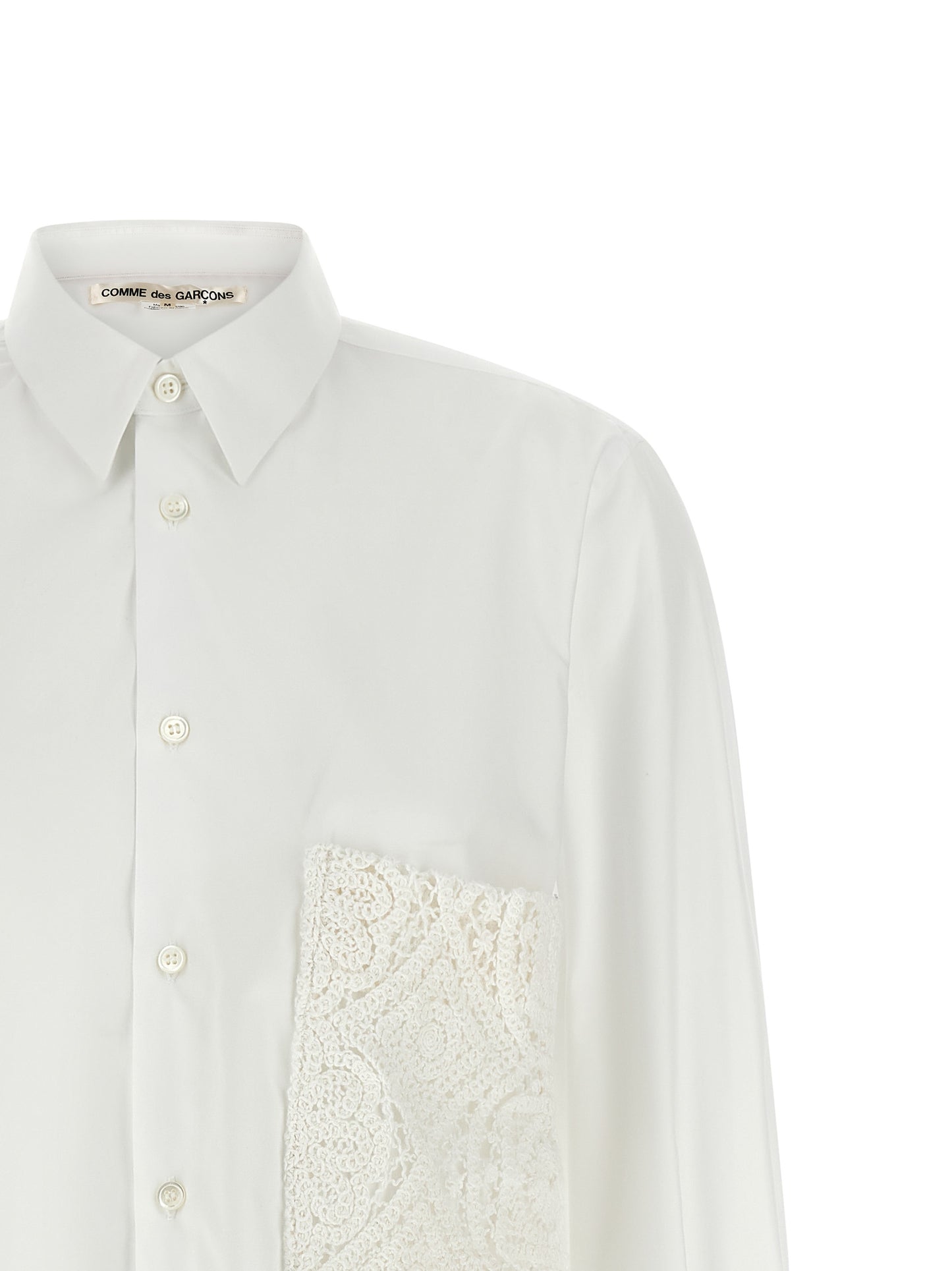 Comme Des Garcons Comme Des Garcons Crochet Pocket Shirt