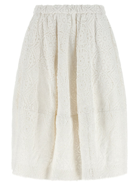 Comme Des Garcons Comme Des Garcons Macramé Skirt