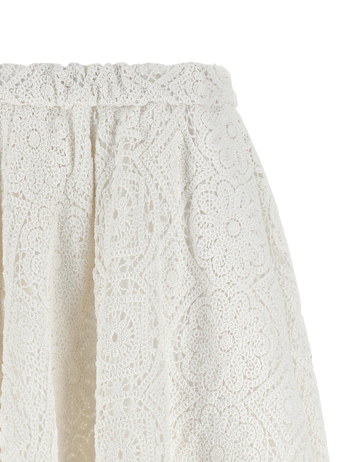 Comme Des Garcons Comme Des Garcons Macramé Skirt