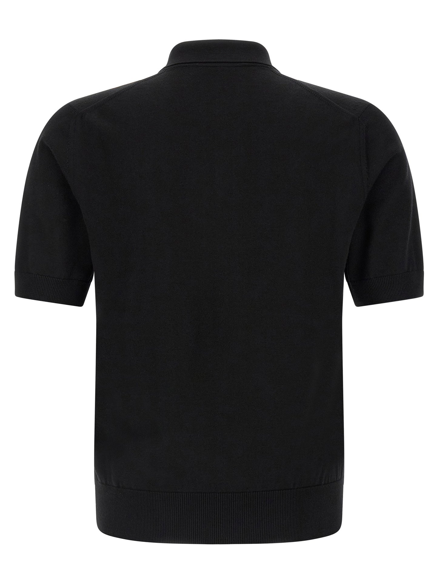 Dolce & Gabbana Heraldic Patch Polo Shirt