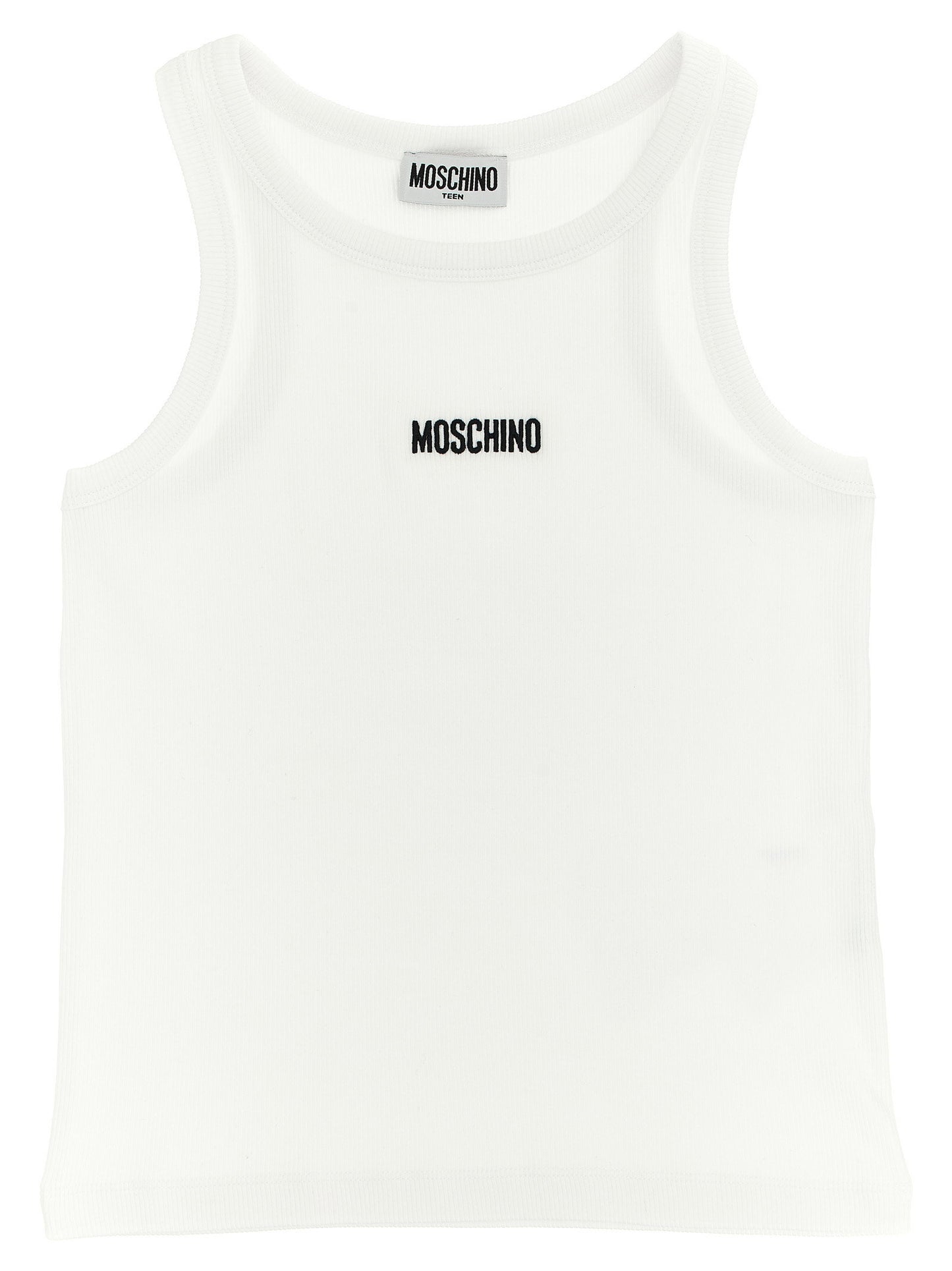 Moschino Kid Teen Tank Top Lettering Logo