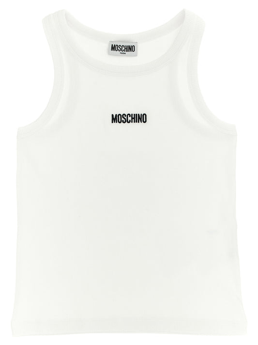 Moschino Kid Teen Tank Top Lettering Logo