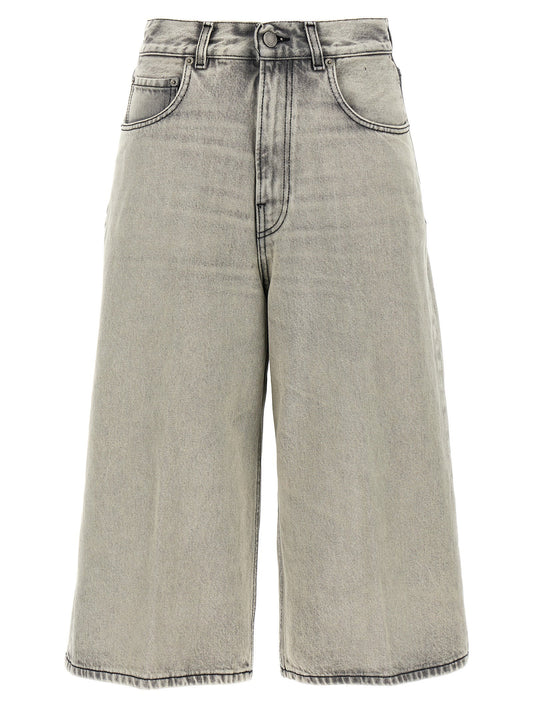 Haikure Belle Pearl Grey Bermuda Shorts