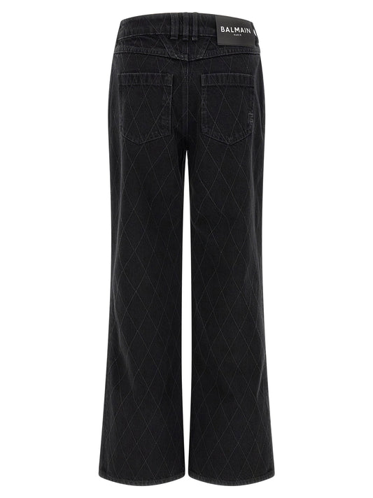 Balmain Diamond-shaped Jeans