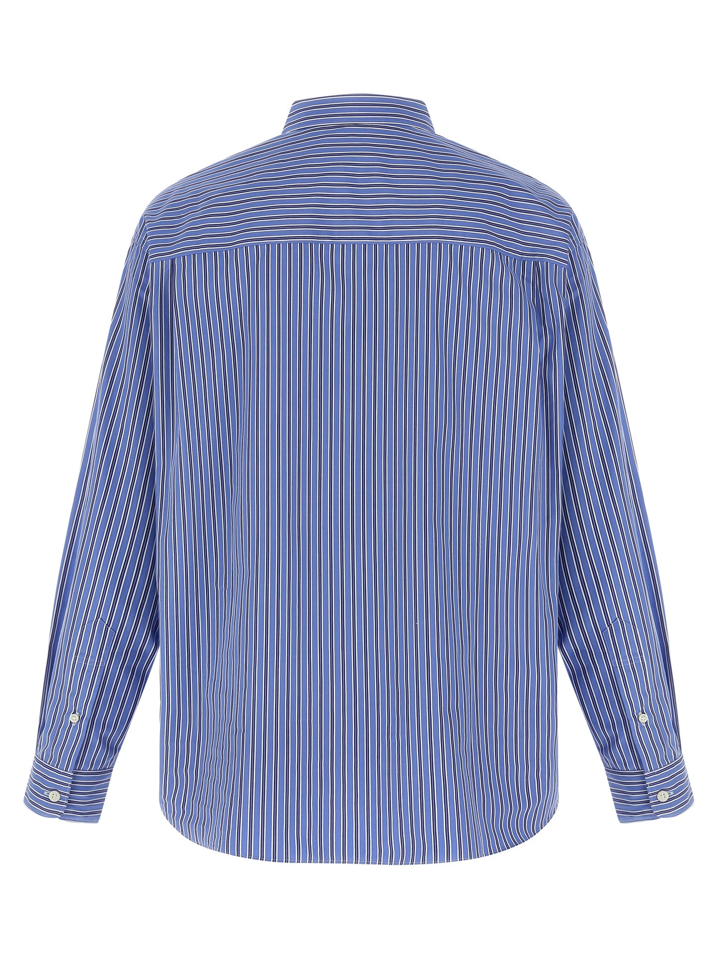Comme Des Garҫons Homme Comme Des Garҫons Homme Patch Striped Shirt