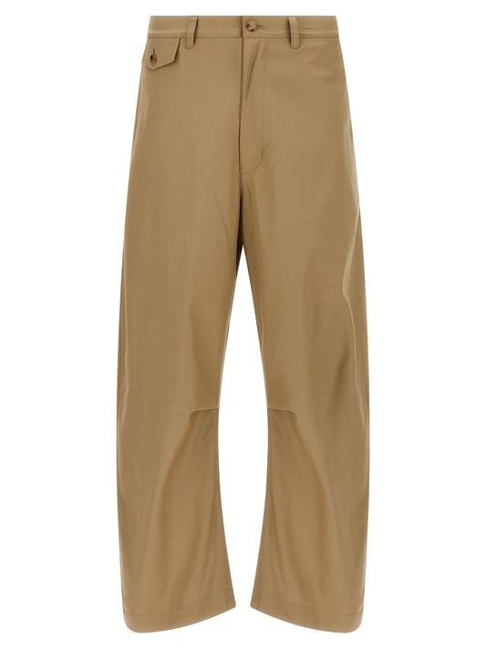 Comme Des Garҫons Homme Comme Des Garҫons Homme Curved Leg Pants