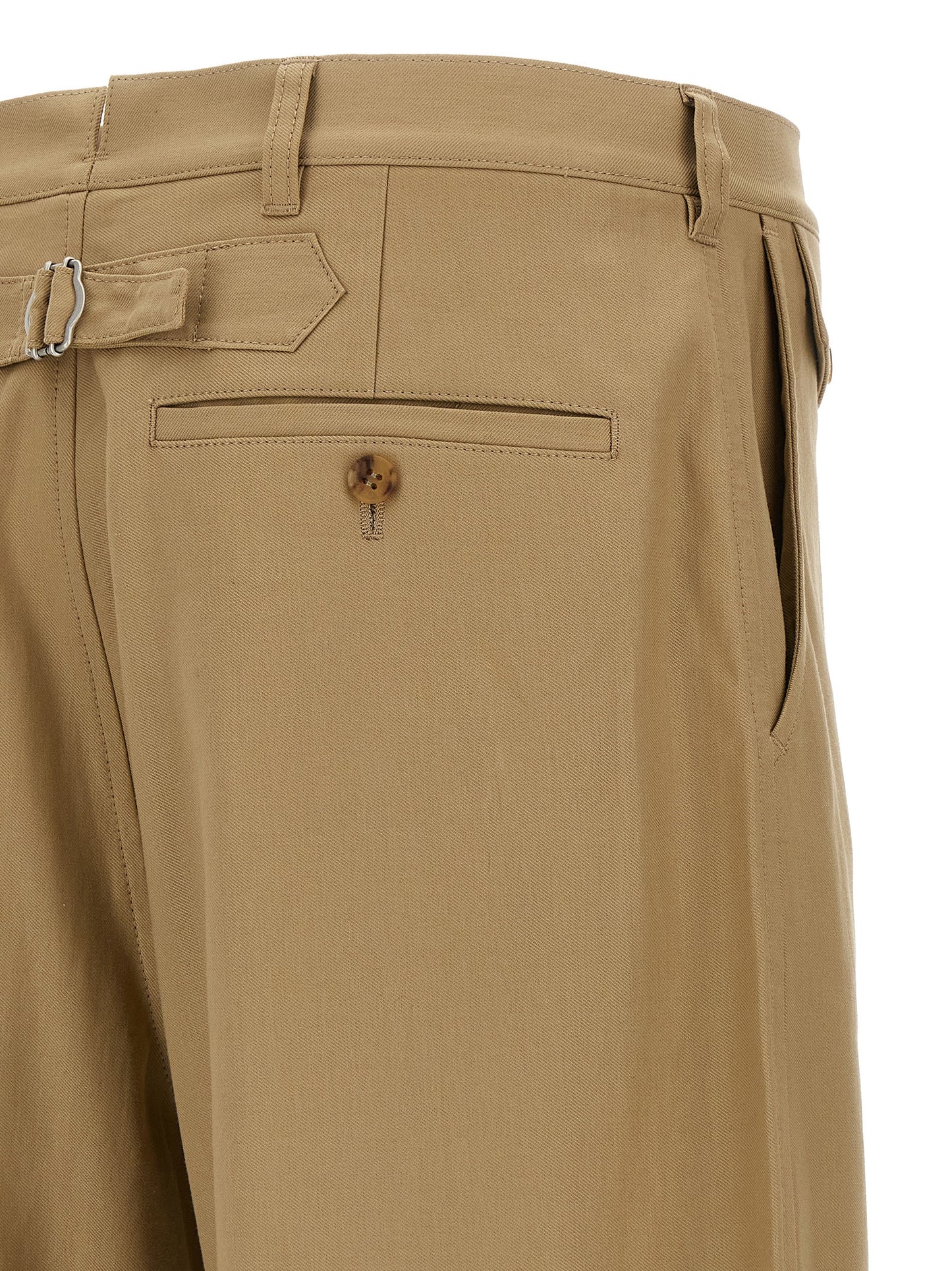 Comme Des Garҫons Homme Comme Des Garҫons Homme Curved Leg Pants