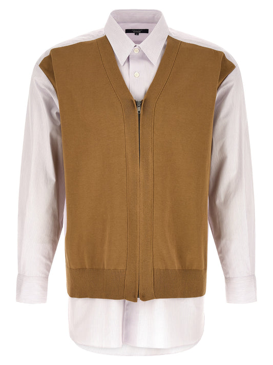 Comme Des Garҫons Homme Comme Des Garҫons Homme Cardigan Insert Shirt