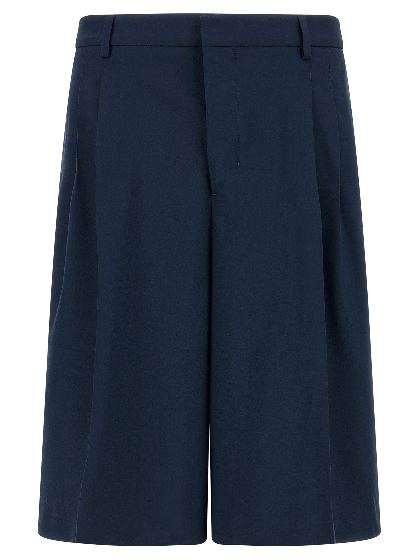 Ami Paris Fresh Wool Bermuda Shorts