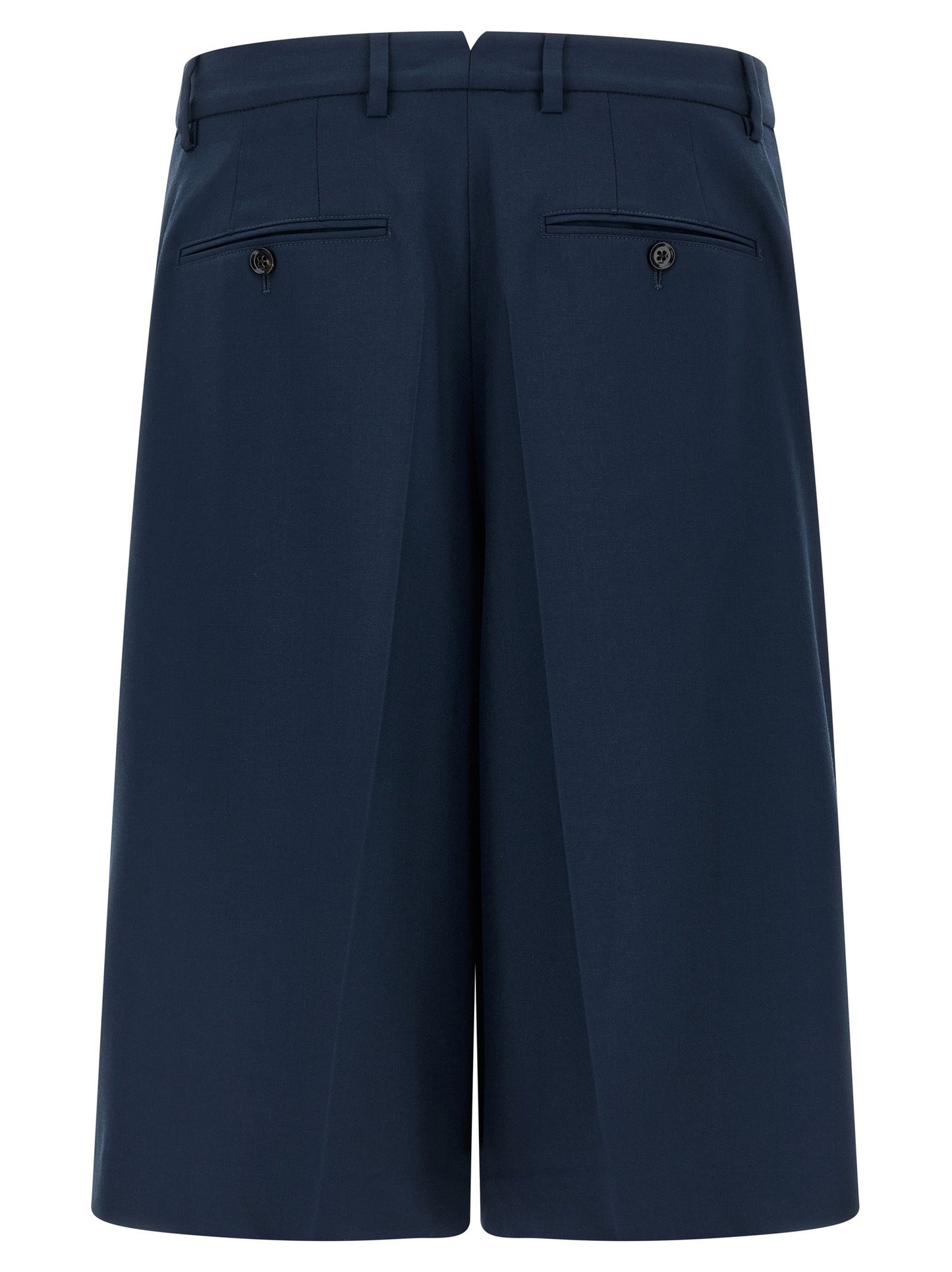 Ami Paris Fresh Wool Bermuda Shorts