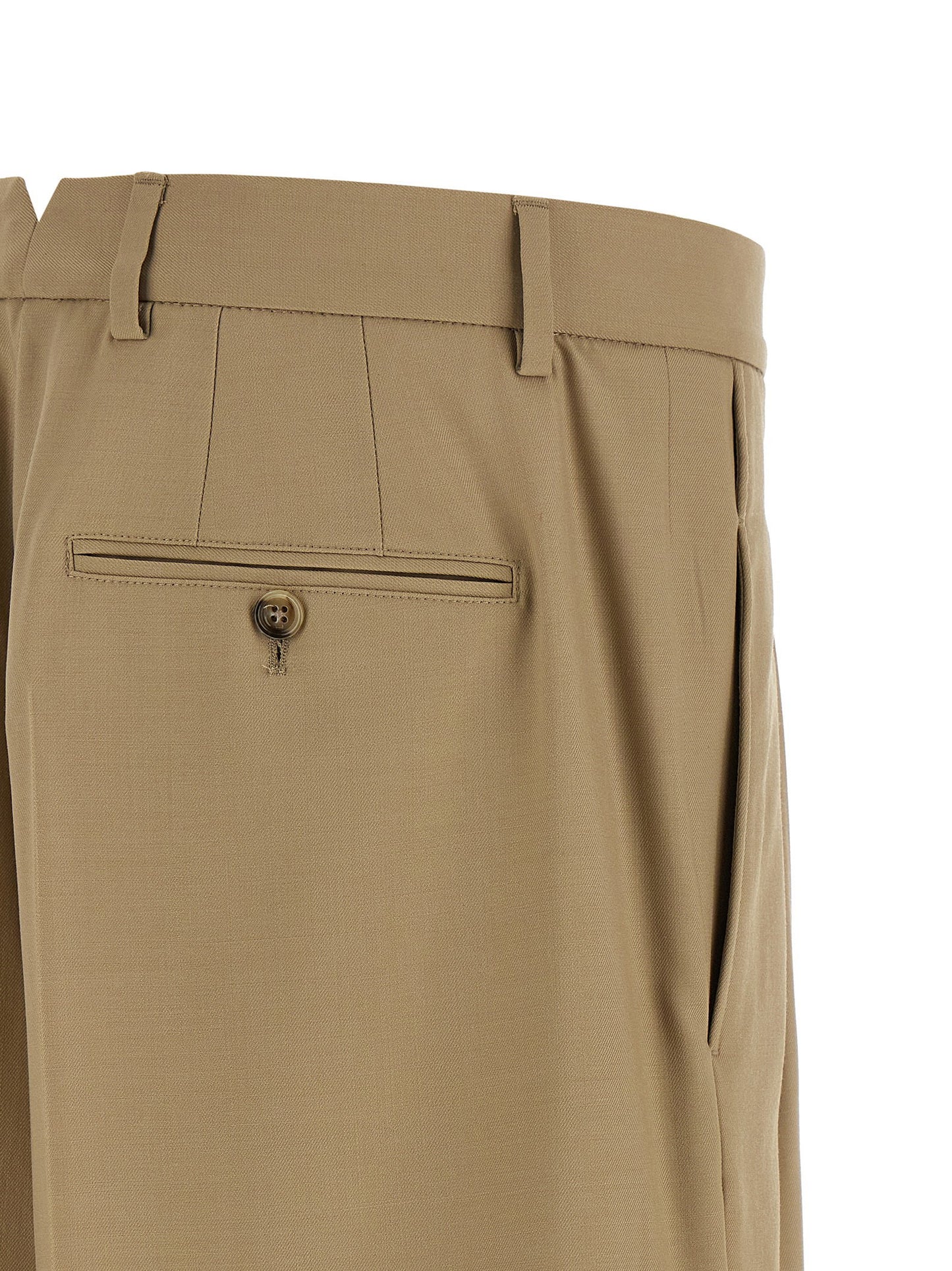 Ami Paris Fresh Wool Bermuda Shorts