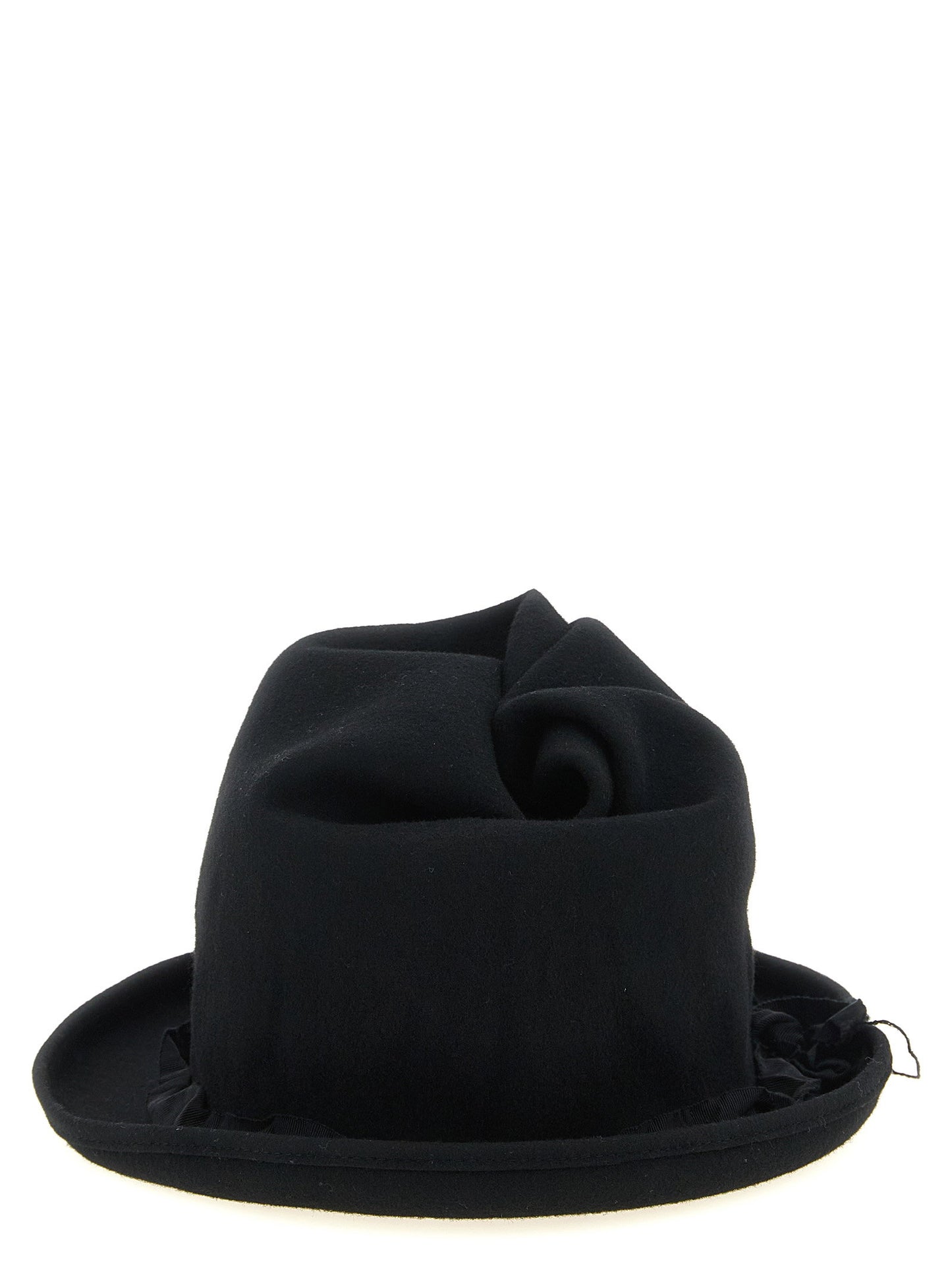 Yohji Yamamoto Sculptural Crown Hat