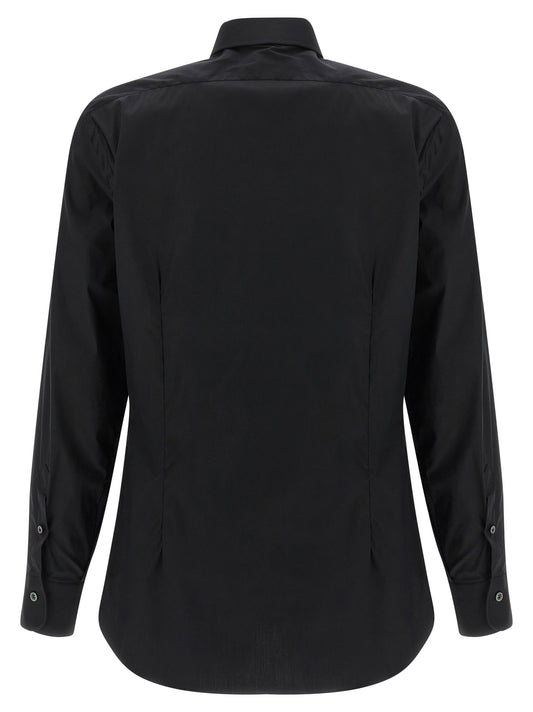 Barba Stretch Cotton Shirt