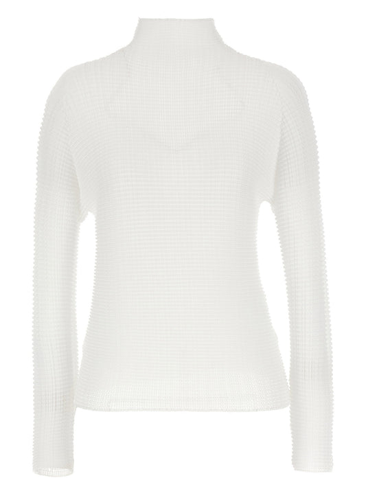 Issey Miyake Wooly Pleats Blouse