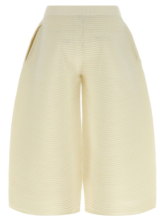 Issey Miyake Corrugated Knit Pants
