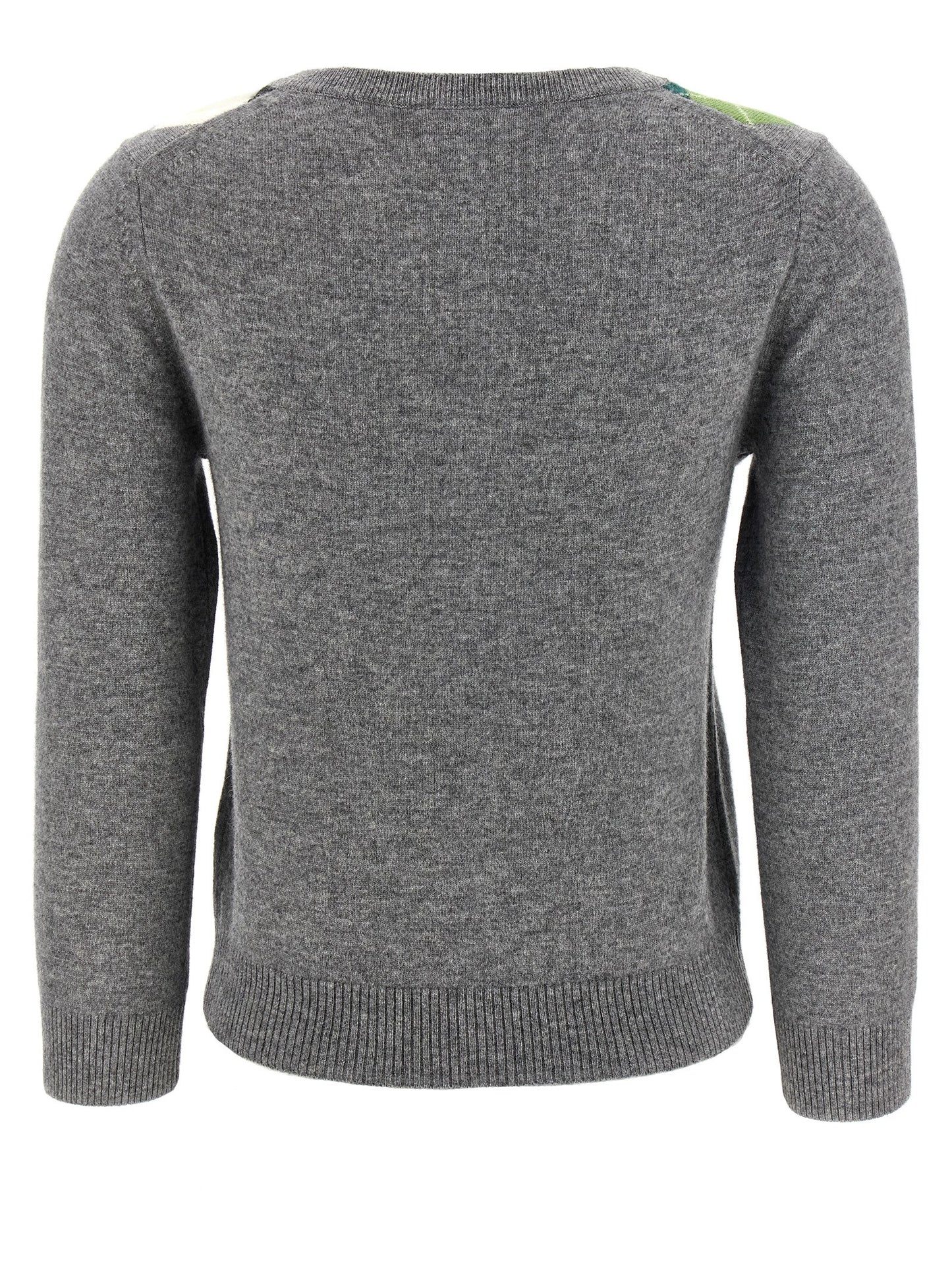 Ganni Ganni Grey Check Cardigan