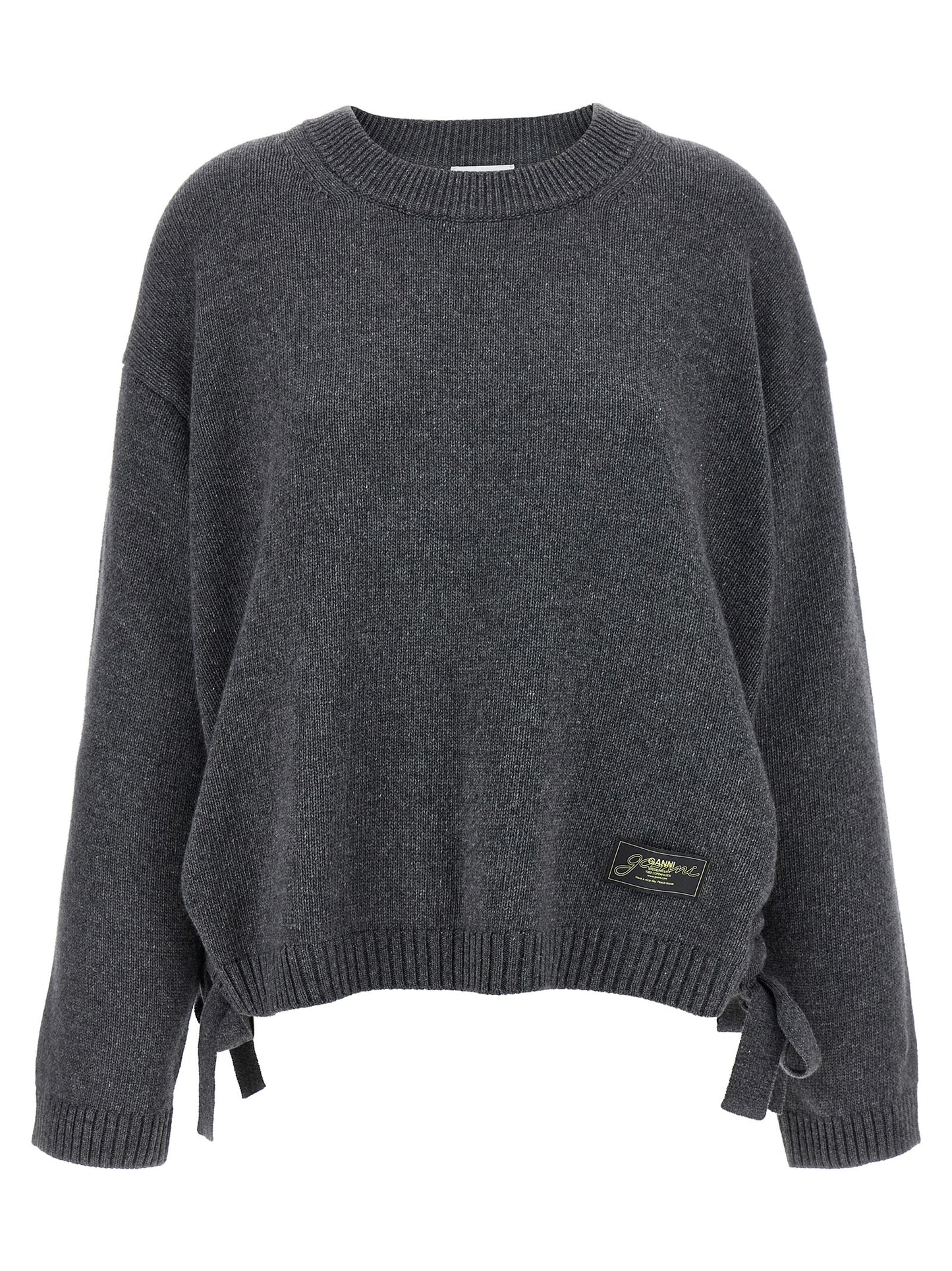 Ganni Ganni Side Laces Sweater