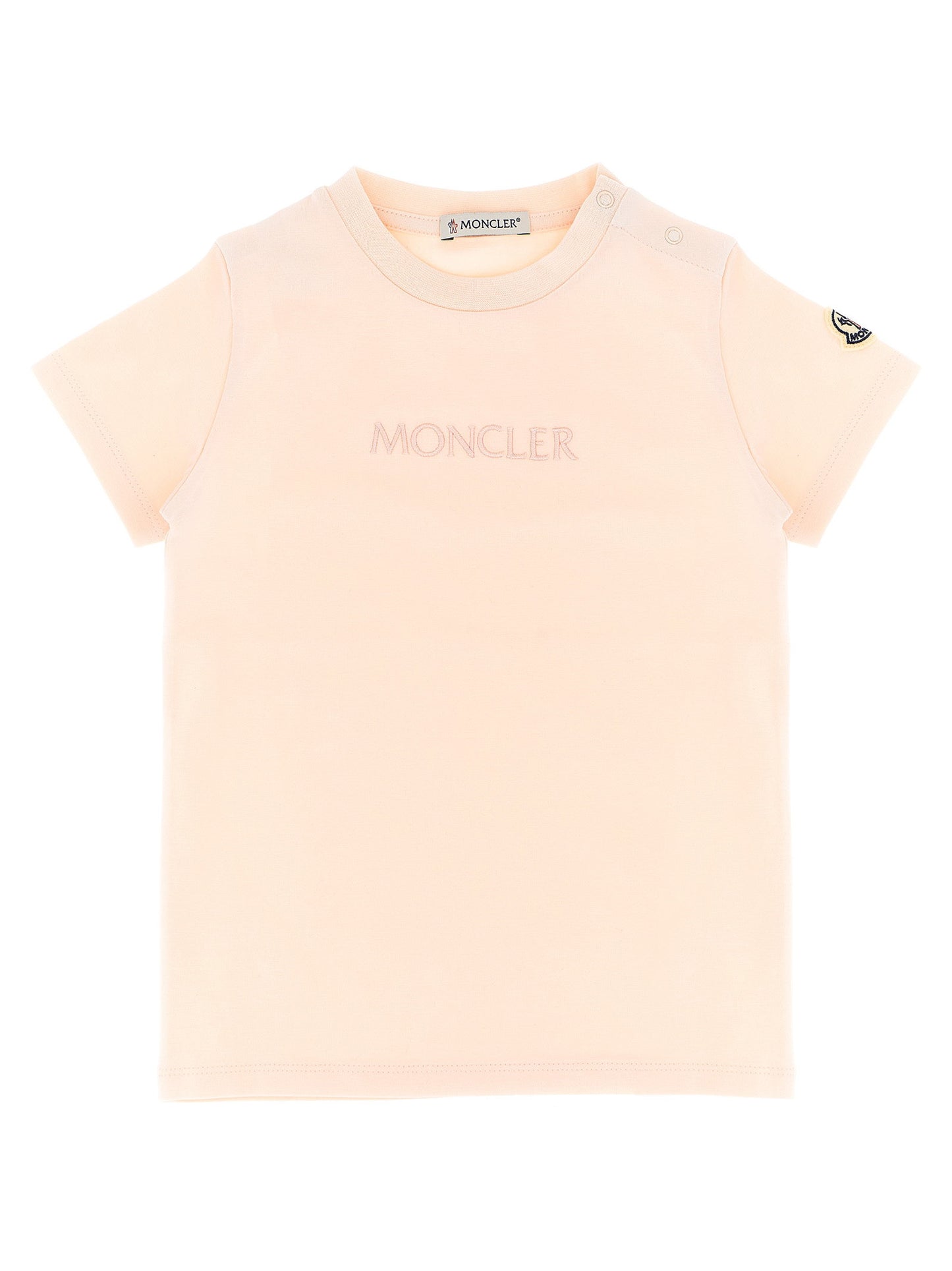 Moncler Enfant Logo Embroidery T-shirt