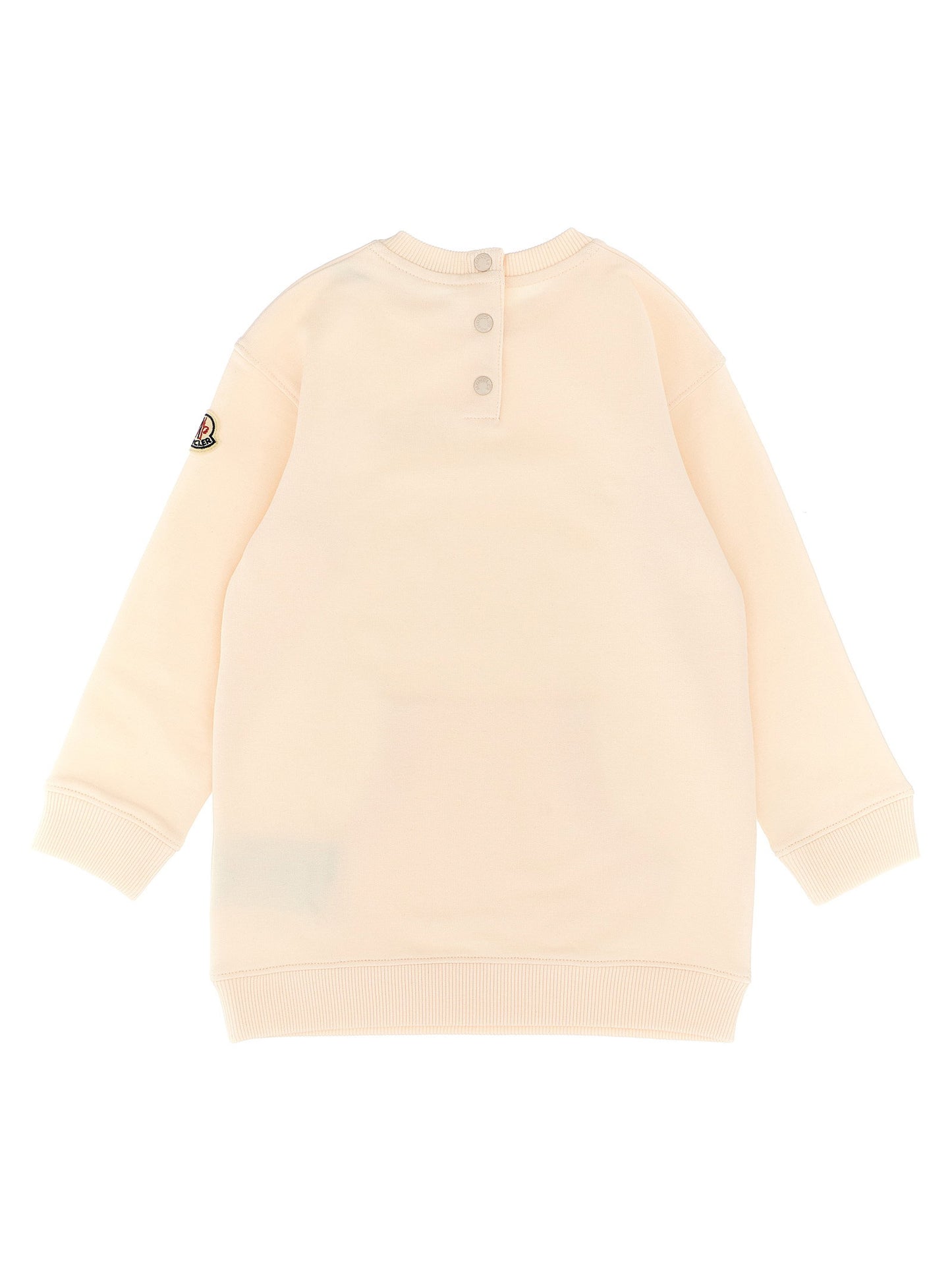 Moncler Enfant Logo Embroidery Dress