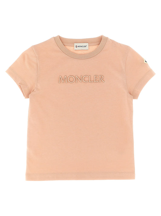 Moncler Enfant Logo Embroidery T-shirt