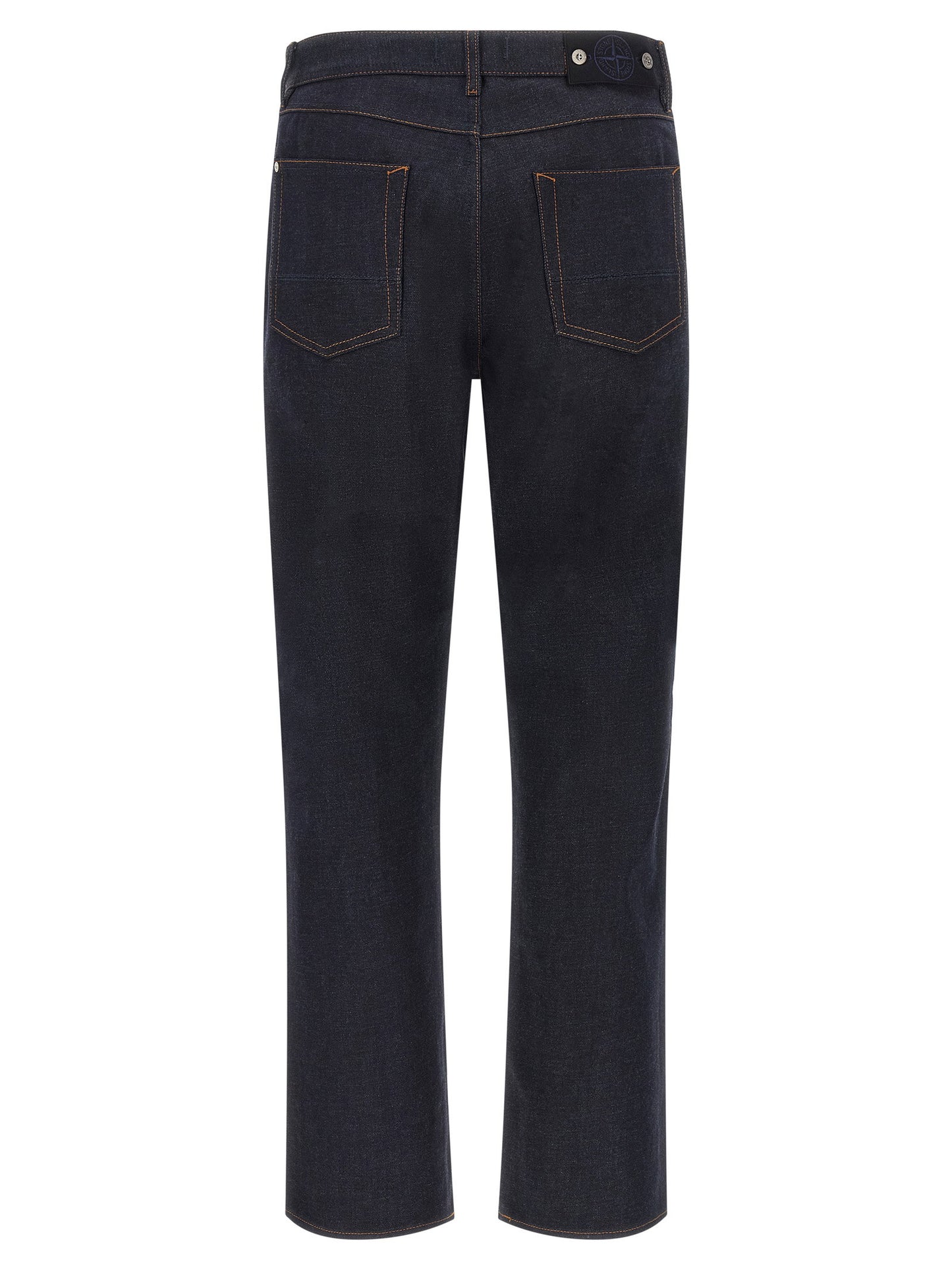 Stone Island Indigo Denim-rinsed Jeans