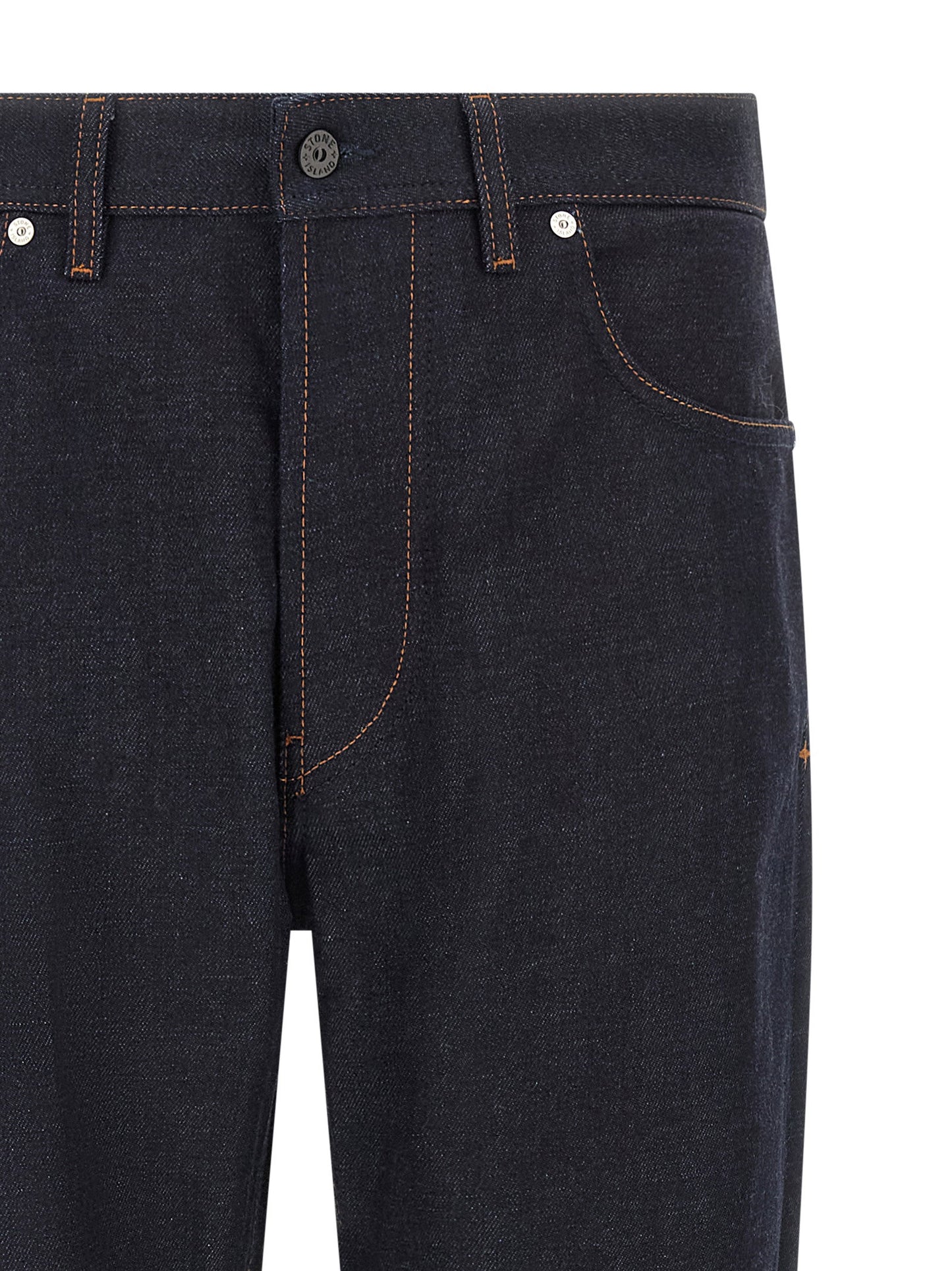 Stone Island Indigo Denim-rinsed Jeans